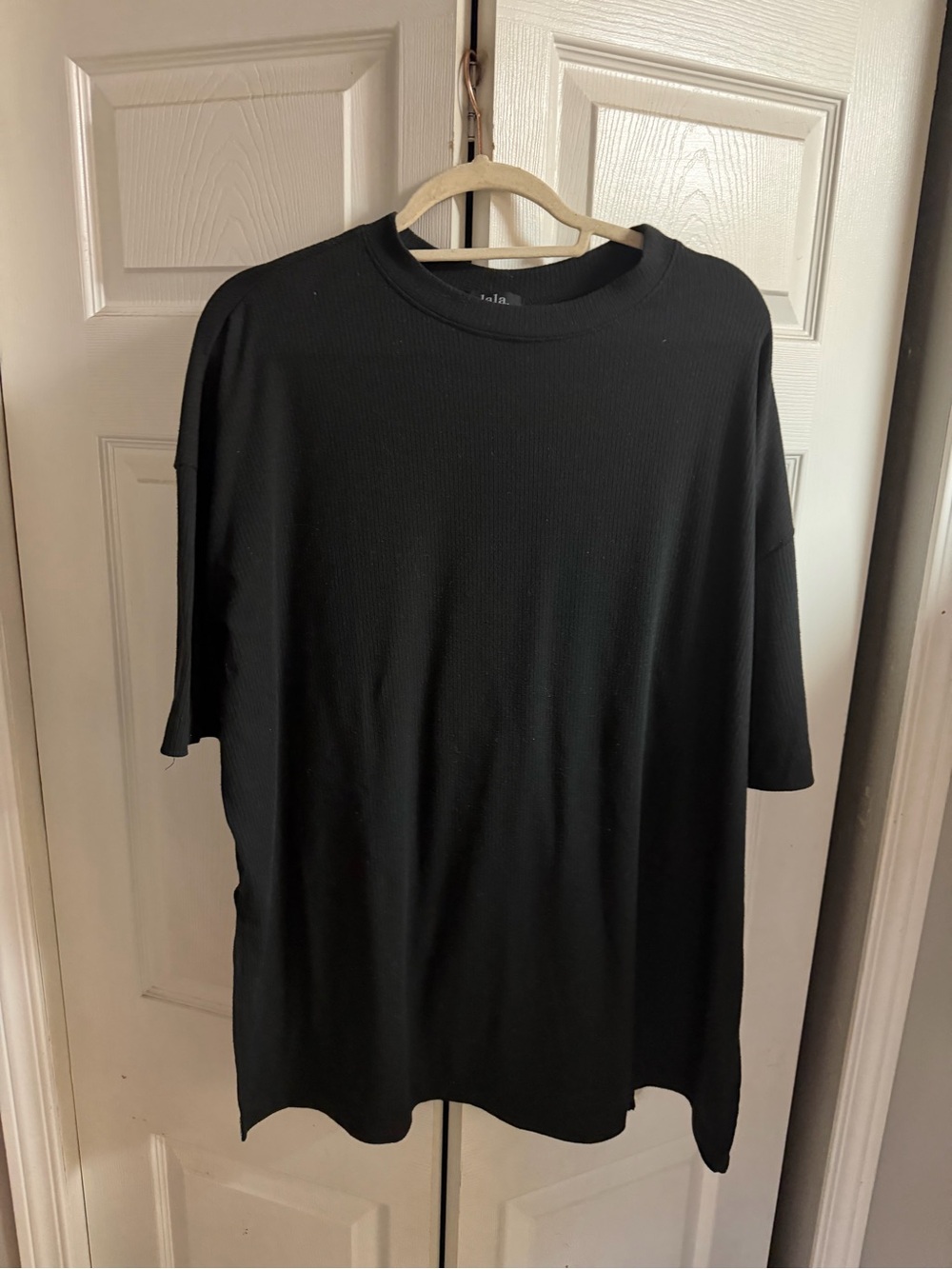 Dressed in Lala playsuit TOP only. Size xl black